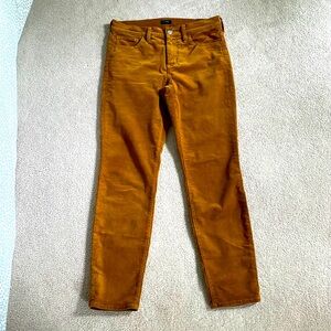 J Crew skinny cords.